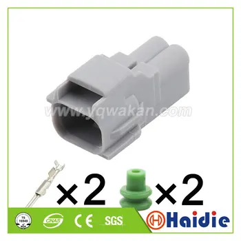 Tasuta kohaletoimetamine 2sets 2pin toyota auto kaabel veekindel plug connector 7282-8129-40