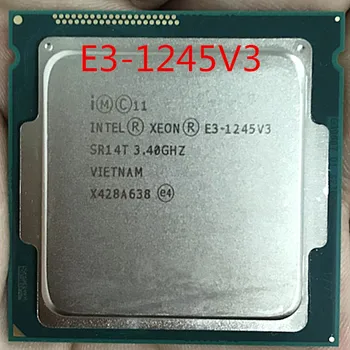 Tasuta kohaletoimetamine Xeon E3-1245V3 3.4 GHz/8MB /4 südamikud /Pesa 1150/5 GT/s E3-1245 V3 Quad Core CPU Server