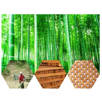 Teak Puit, Vann, Matt Jalad Dušš Põrandal Naturaalne Bambus Mitte Tõsta Suured