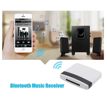 Tebe Bluetooth Adapter iPhone iPad 30 PIN-Docking Juhtmevaba Heli/Muusika Adapter tööd Kõlar