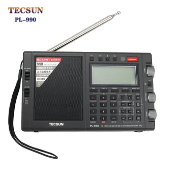 Tecsun Raadio PL-990 Kaasaskantav Täielik Bänd Raadio Vastuvõtja FM LW MV SW SSB Raadio DSP Muusika Kõlar