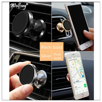 Telefoni Hoidik Samsung A50 A51 A71 Kraadi Super Magnet GPS Auto Omanik Redmi Märkus 9S Air Vent Mount Magnet iPhone SE 2020