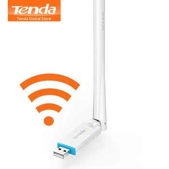 Tenda U2 150Mbps Kõrge Saada Traadita Võrgu Adapteri, Välise USB võrgukaarti, Portable Wi-Fi Hotspot-Vastuvõtja, Plug and Play