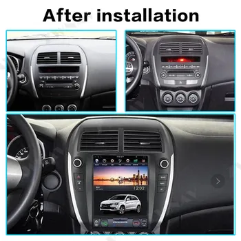 Tesla Stiilis Suur Ekraan, Android 9.0 Auto Multimeedia Mängija Mitsubishi ASX 2010 2011-auto GPS-Raadio Audio stereo juhtseade
