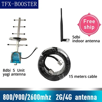 TFX-BOOSTER 2600mhz LTE 4G mobiilsidevõrgu signaali korduva 2600 4G mobiilsidevõrgu korduva mobiiltelefoni Repeater Võimendi, Sagedusriba 7