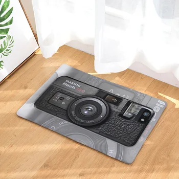 Thregost 3D-Kaamera Muster Anti-Slip Lapp Vaip Ukse Matid Microfiber Pehmest Jalamatt Sise-Köök elutuba Põranda Matt Vaibad