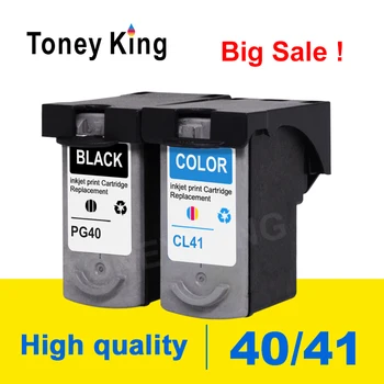 Toney Kuningas tindikassett canon PG40 PG-40 Ühilduvate Pixma MP210 MP220 MX300 MX310 iP1800 iP2500 printeri kassetid