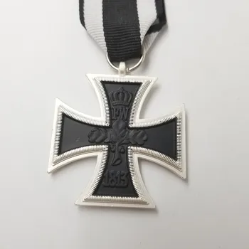 Top kvaliteetse WW2 EK2 1813 saksa rauast risti medal WWII Impeeriumi pääsme koos teemandid tammelehesalat medalid