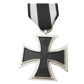 Top kvaliteetse WW2 EK2 1813 saksa rauast risti medal WWII Impeeriumi pääsme koos teemandid tammelehesalat medalid