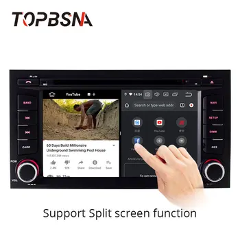 TOPBSNA Okta südamikud 4G+64G Android 10 Auto DVD Mängija Seat Leon 2016 2017 WIFI GPS Navi Stereo 2 Din Auto Raadio Video