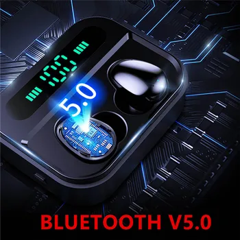 Touch TWS Truewireless bluetooth kõrvaklapid Kõrvaklapid Mini TWS Veekindel Headfrees koos laadimise kasti iphone ' i ja android -\