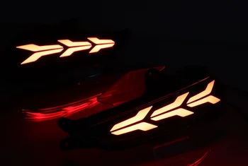 Toyota Yaris 2017 2018 LED Auto Tagumine Põrkeraud Helkur Saba Piduri Tuli Baari Sõidu Udutuli