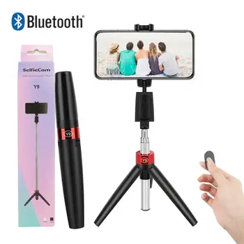 Traadita Bluetooth-3 in 1 Selfie Kinni Statiivi Kokkupandav Bracket Pihuarvutite Video Live Monopod Youtobe Tiktok Telefoni