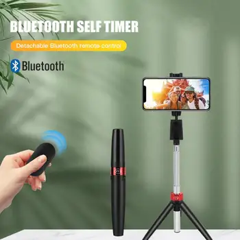 Traadita Bluetooth-3 in 1 Selfie Kinni Statiivi Kokkupandav Bracket Pihuarvutite Video Live Monopod Youtobe Tiktok Telefoni