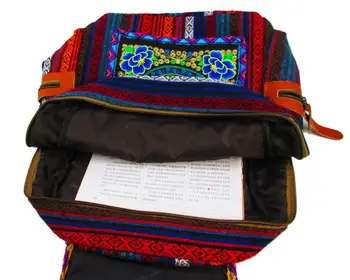 Tribal Vintage Hmongi Tai, India Etnilise Boho hipi etnilise kott, seljakott seljakoti kott SYS-562