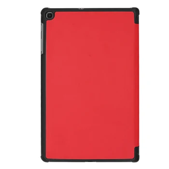 Trifold Stand Case for Samsung Galaxy Tab 10.1 2019 Juhul SM-T510 SM-T515 PU Nahk Smart Case Tab 10.1 Funda Tablett