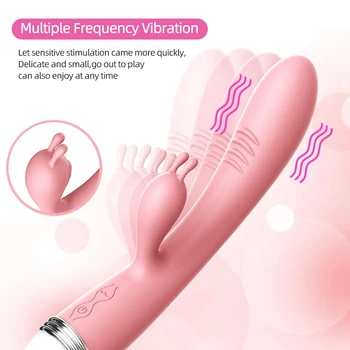 Tugev Dildo Vibraator G-Spot Küülik Vibraator Kliitori Stimulaator Tupe Tuss Massager Sugu Mänguasjad, Naiste Naiste Masturbatsioon