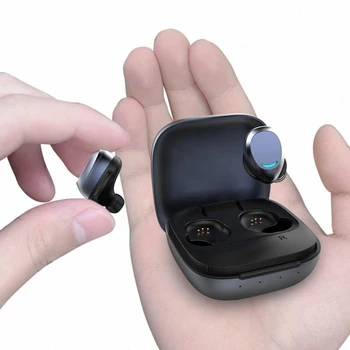 TWS Wireless Kuular 5.0 Bluetooth Kõrvaklapid Sport Peakomplekt Earset Touch Kontrolli Nutikas Telefon, Kõrvaklapid Laadimine Juhul