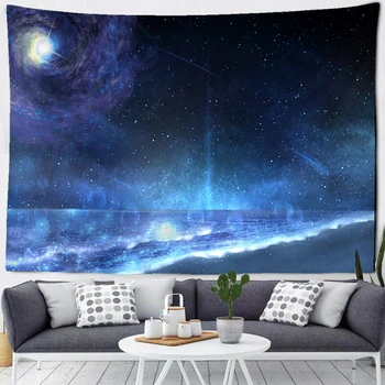 Tähine Taevas Galaktika Universumis Ruumi Tapestry Tähed Seina Riputamise Hipi Retro Home Decor Nõidus Seina Riie Seinavaibad