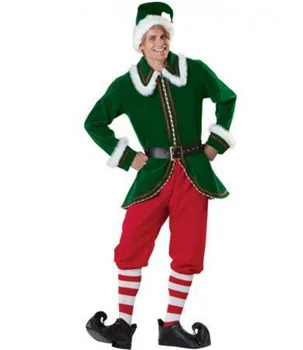 Täiskasvanud Jõuluvana Kostüüm (Ülikond) Palus Isa Väljamõeldud Riided Xmas Cosplay Rekvisiitide Meeste Jõulud Maineka Naiste kostüüm Santa