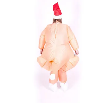 Täispuhutav Küpsetatud Türgi Kostüüm Halloween Kana Täiskasvanutele Täispuhutav Jõulud Kostüüm Maskott Cosplay Kostüüm Riided