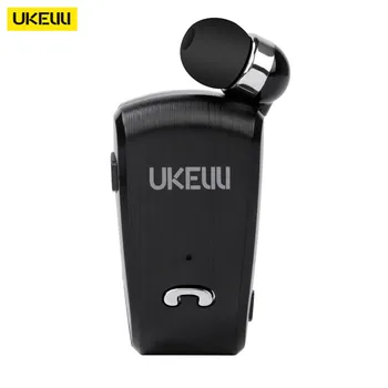 UK890 Portable Business Traadita Bluetooth-Peakomplekti Teleskoop Tüüpi Krae Clip HD Heli Kvaliteet Kõrvaklapid