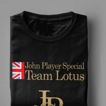 Unikaalne John Player Special Team Lotus Topid, T-Särgid, Meeste Premium Puuvillased T-Särgid John Player Meeskonna Auto Kiiver Camisas Tee Särk
