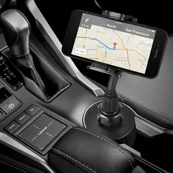 Universaalne Reguleeritav Auto Mount Topsihoidja Seista Mobiiltelefoni Stand Häll Kit Auto Vee Tassi Istme Telefon Sulg