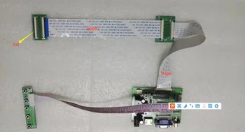 Universal HDMI-VGA-2AV 60PIN TTL LVDS Töötleja Juhatuse Moodul Monitori Komplekti Vaarika PI LCD HSD080IDW1 Paneel