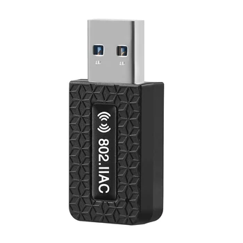 USB 3.0 Traadita Võrgu Kaart 1300M Dual Band WiFi Dongle AP Hotspot Adapter Leibkonna Arvuti Tarvikud