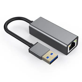 USB Ethernet Adapter USB 3.0 Võrgu Kaardi Gigabit Ethernet RJ45 Lan Windows 10 Xiaomi Mi Kasti 3 Nintend Switch Ethernet USA