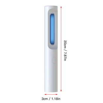 USB Portable UVC Steriliseerimine Kinni Desinfitseerimine Rod Isikliku Hügieeni Reisil Sterilizer UV Desinfitseerimisaine Kerge külmkatoodiga UV-Lamp