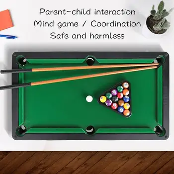Uudne Mini Desktop Puuli Tabeli Piljard Tabletop Bassein Mänguasi, Mäng, mis on Sätestatud Vanema ja lapse Suhtlemist Laste Haridus Mänguasjad