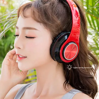 Uued Kaasaskantavad Juhtmeta Kõrvaklapid, Bluetooth Kõrvaklappide Reguleeritav Peakomplekt Raske Bass Telefon Arvuti Üldine Liikuva Tagaistme Muusika