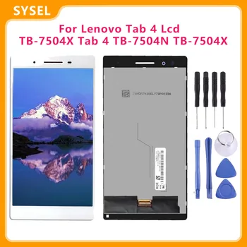 Uued Lenovo Tab 4 TB-7504X Tab 4 TB-7504N TB-7504X LCD Ekraan Puutetundlik Digitizer Paneel Klaas Assamblee +Tasuta Tööriistad