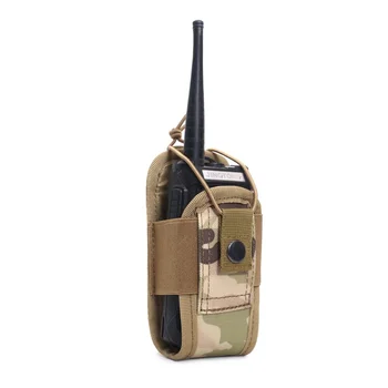 Uus 1000D Nailon Väljas Kott Tactical Sports Ripats Sõjalise Molle Raadio Walkie Talkie Omanik Kott Ajakirja Mag Kott Tasku