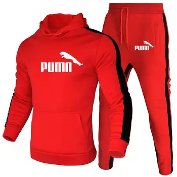 Uus 2021 spordirõivaste brändi meeste termilise aluspesu meeste spordi ülikond hupparit + püksid sport ülikond meestele Chandal hombre