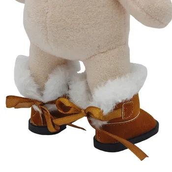 Uus 5.5*2.8 cm, 5 Värvi Snow Boot Jalatsid EKSO Nukk 20cm Korea KPOP -, Plüüš-Nukk Winter Festival Kingad Mänguasja Nukk Tarvikud
