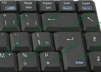 Uus & Originaal Sülearvuti klaviatuur ASUS Z94 A9 A9T X50 X51 X58 X59 Seeria Black prantsuse versioon - V011162CK1 FR