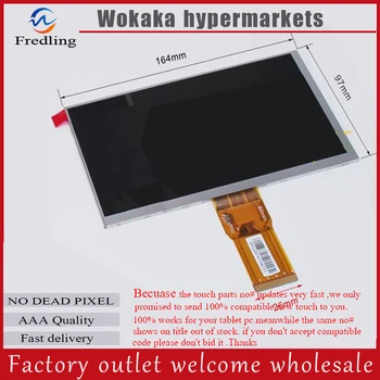 Uus ekraan lcd Wolder Mitab Boston Tablett lcd ekraan Anduri asendamine 165mm*97mm Tasuta Shipping