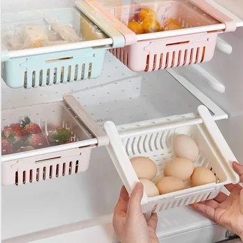 Uus köök, ladustamise rack sponge cake sahtlitega riiul konteiner riiul Ülestõstetav külmik vormi finishin ladustamise rack 2021