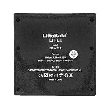 Uus LiitoKala Lii-L2 Lii-L4 li-ion aku, laadija 3.7 V 18650 16340 14500 Liitium-ioonaku laadija
