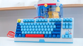 Uus Razer Doraemon 50th Anniversary Limited edition gaming Klaviatuuri 87keys e-spordi mäng office backlight mehaaniline klaviatuur