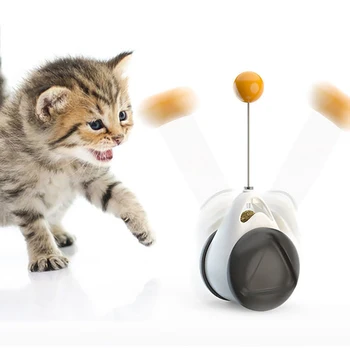 Uus Trummel Kiik Mänguasjad Kassidele Kassipoeg Interaktiivne Ise Tasakaalu Kass Death Catnip Pet Products Naljakas Ebaregulaarne Pöörlevate