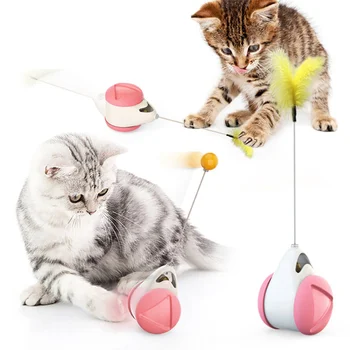 Uus Trummel Kiik Mänguasjad Kassidele Kassipoeg Interaktiivne Ise Tasakaalu Kass Death Catnip Pet Products Naljakas Ebaregulaarne Pöörlevate