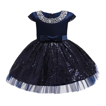 Uus Tüdruk Kleit, Käsitöö Beaded Pettiskirt Sünnipäeva Ehitud Väikeste Kleit Seelik Pulm Kleit, Kostüüm Kids Tüdrukute Kleit