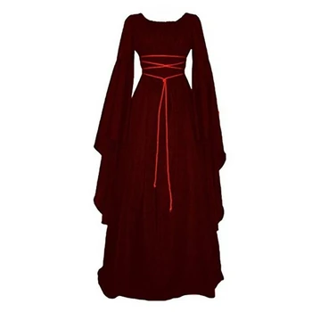 Uus Victoria keskajal Kleit Halloween Kostüümid Naistele Keskaja Cosplay Vampiir Kurat Pruut Pool Kohus Karneval Kleidid