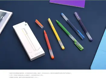 UUS Xiaomi Mijia Super Vastupidav Värvikas Kirjalikult Märk Pen 5 Värvid Mi Pliiats 0,5 mm Geeli pliiats Allkirja Pliiatsid Kooli Asukoht Joonis