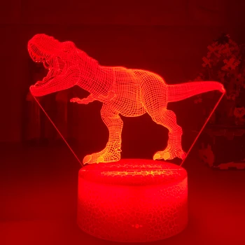Uusim Dragon Seeria Öö Valguses 3D LED Öösel Lambid Remote/ Touch Control Lastele jõulukinke Kodu Kaunistamiseks USB Toitega