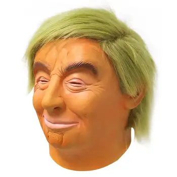 Uute Tulijate Realistlik Donald Trump Mask Cosplay Kostüüm Pool Kõrge Kvaliteedi Kuulsus Lateksist Mask Halloween Teenetemärgi Hulgimüük